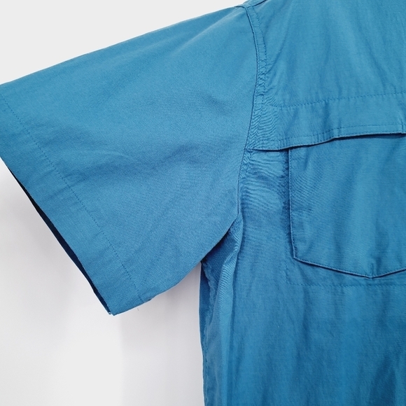 Coleman Men's Short Sleeve Adventure Stretch Button Down Vented Shirt Sz XL - Picture 3 of 8